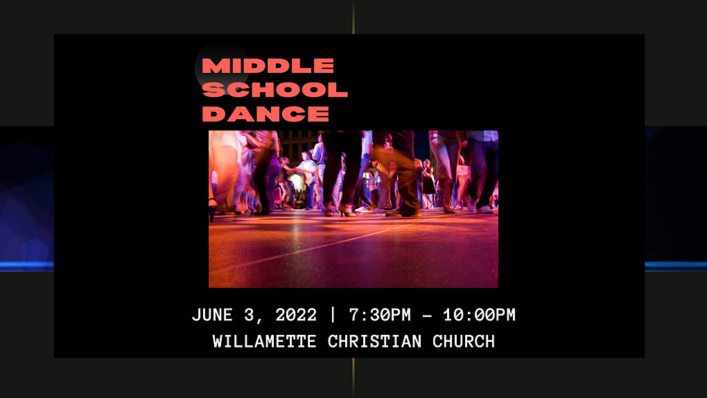 Middle School Dance Pre Service Slide 3