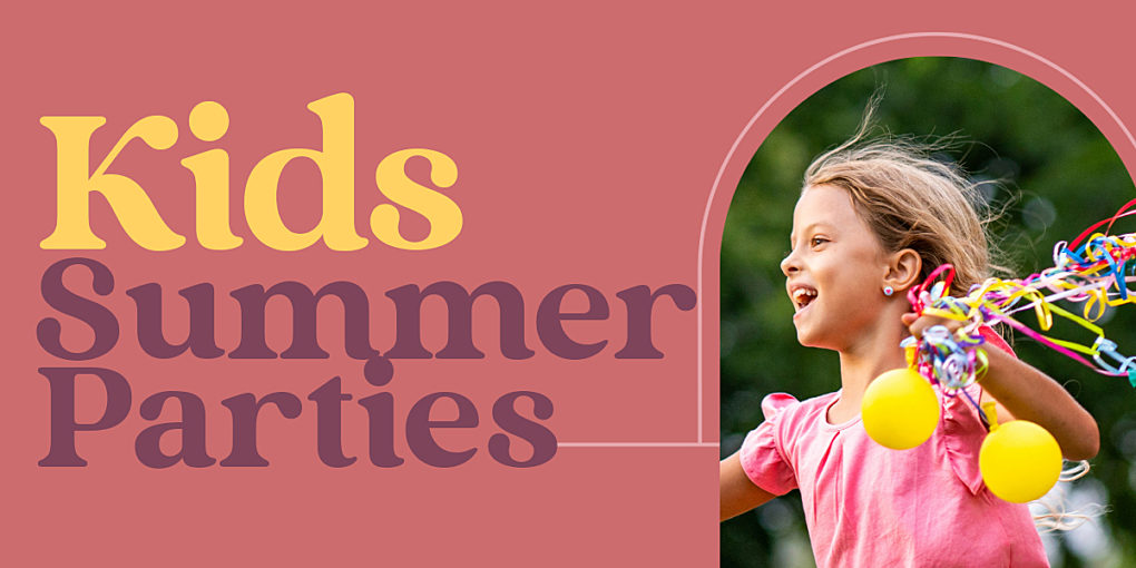 Kids Summer Parties banner