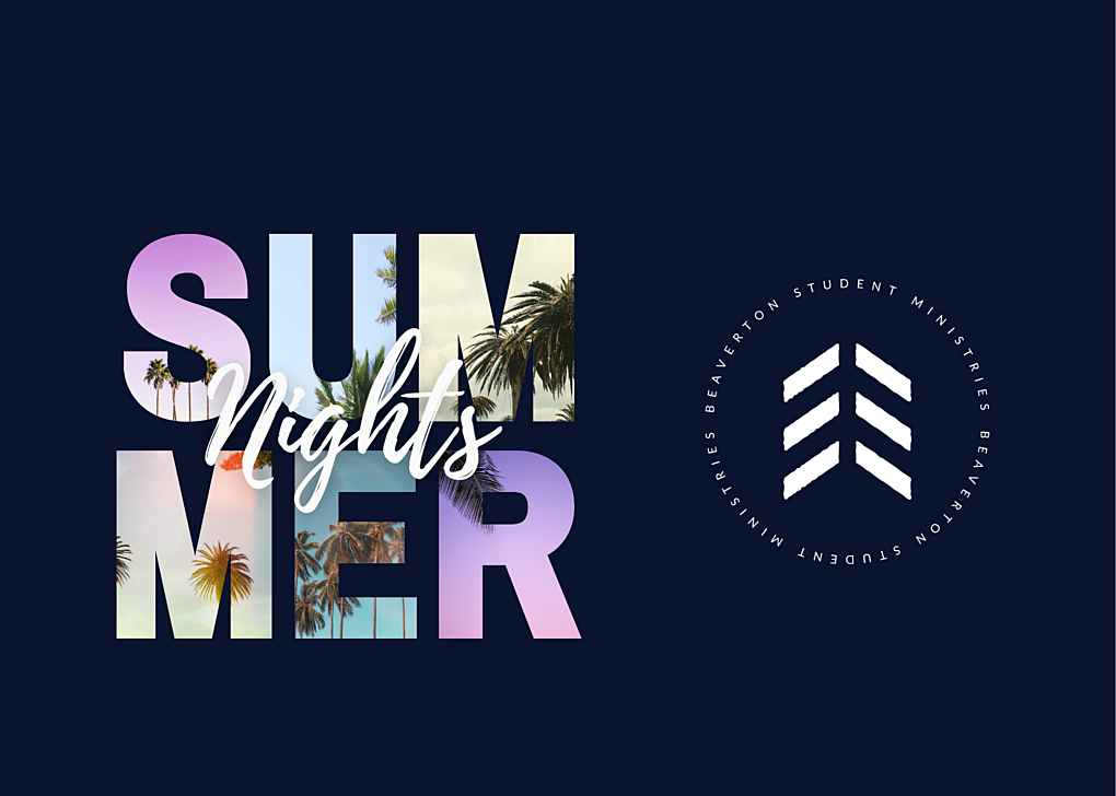 Summer Nights Flyer 2025 FRONT