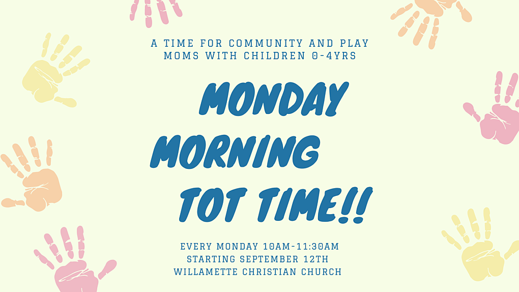 Tot Time Pre Service Slide 1