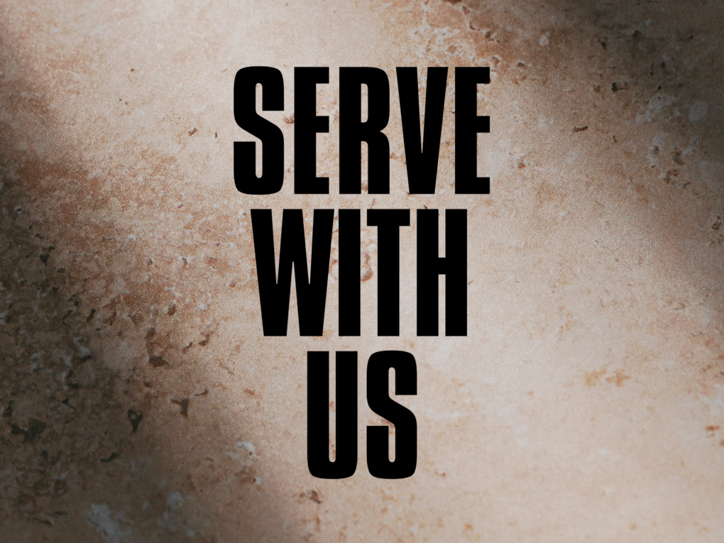 Serve with us