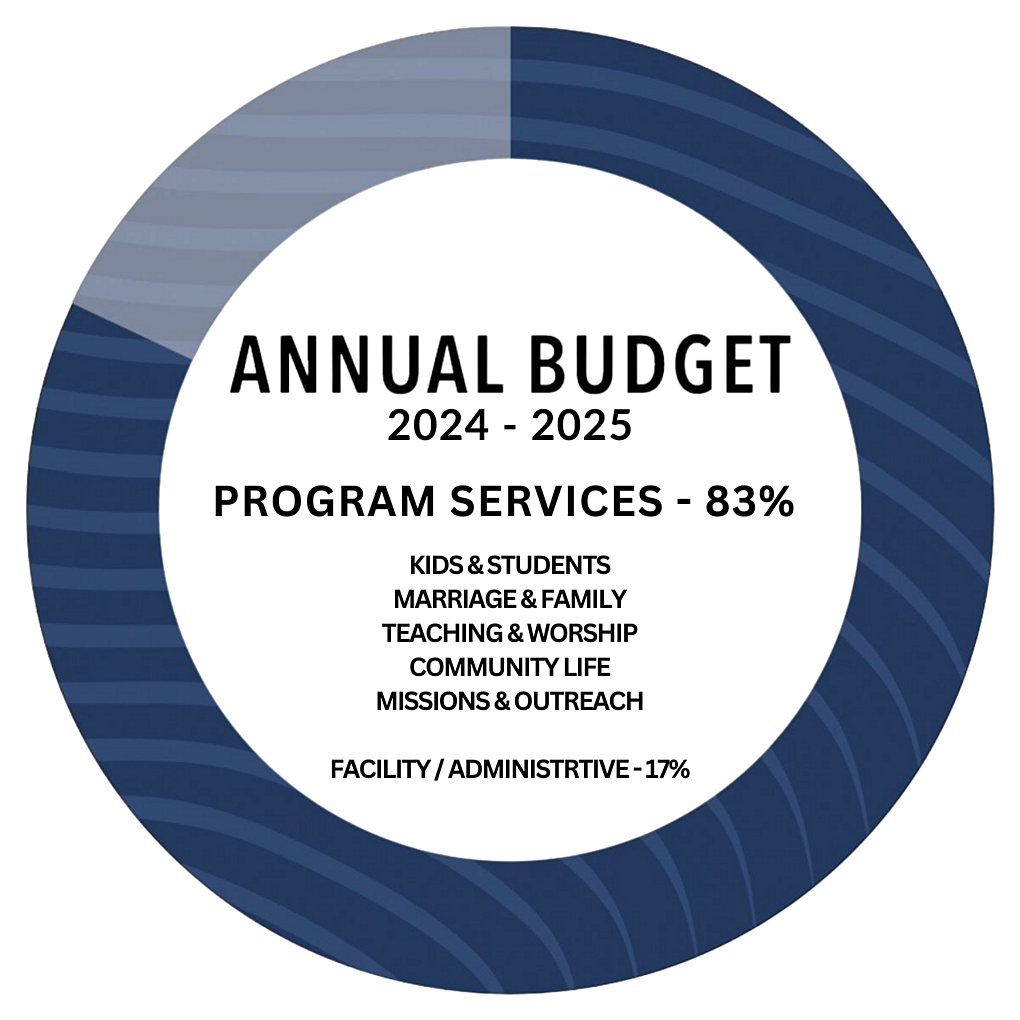 Financial piechart for 2025 annual report