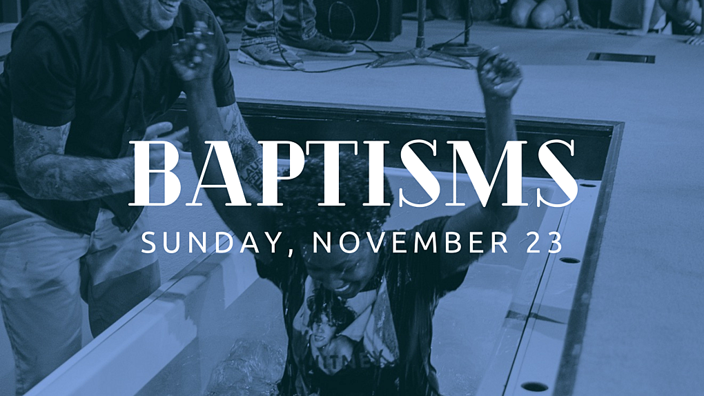 1 Baptisms NOV23