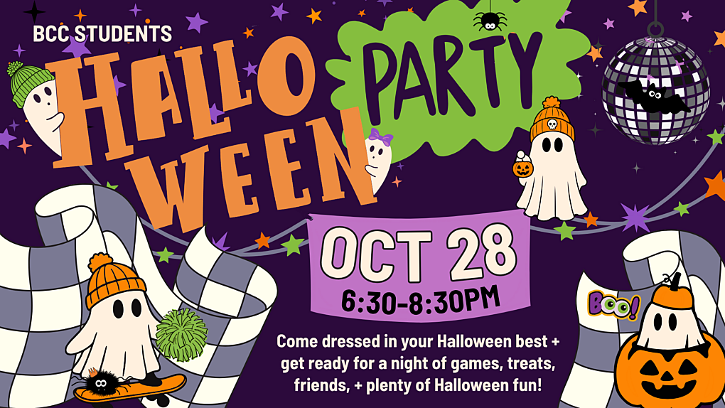 BCC Students Halloween Party 2026 SLIDEFLYER