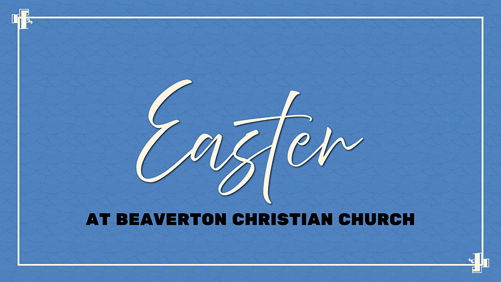 Easter at BCC 2026 w frame