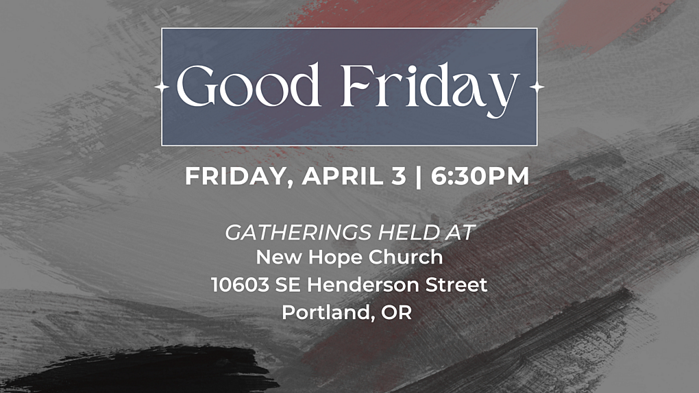 GOOD FRIDAY 2026