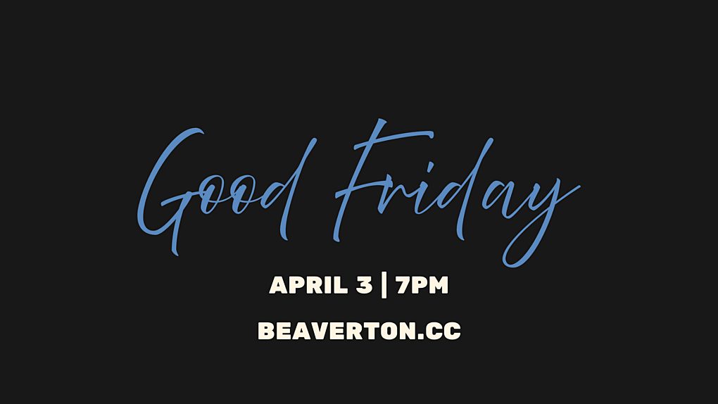 Good Friday BCC