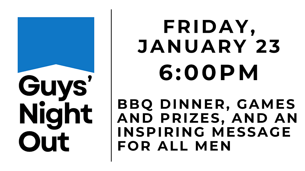 Guys Night Out calendar image