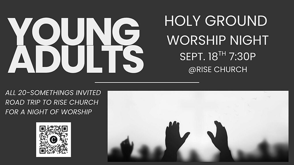 Holy Ground Worship night slide