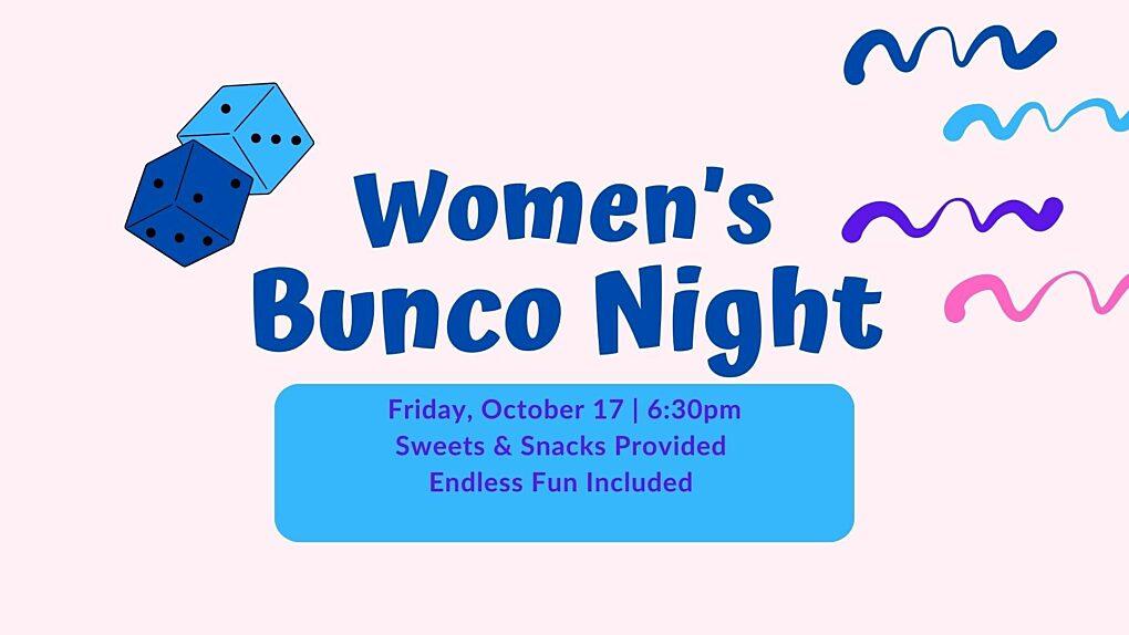 October 17 Womens Bunco Night 1920 x 1080 px