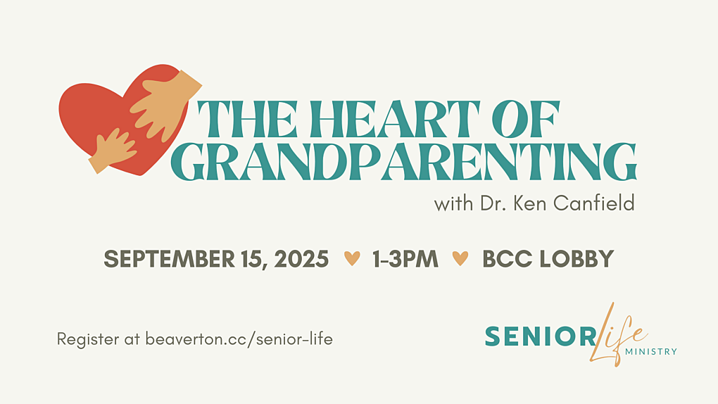 SL Event The Heart of Grandparenting Sept 2025